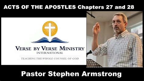 Distinguish between the coming of the Lord and the day of the Lord; 2. . Stephen armstrong pastor wikipedia